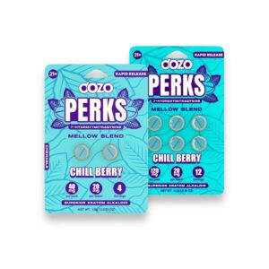 Dozo Perks 7-hydroxymitragynine Mellow Blend Chill Berry