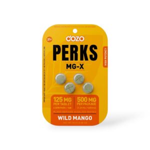 dozo Perks MG-X Chewable Tablets Wild Mango 125mg